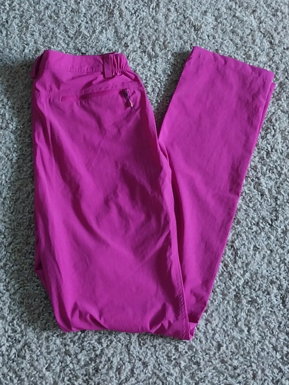 Pink Hiking Pants With 4 Zippered Pockets In Great Condition - Picture 3 of 14